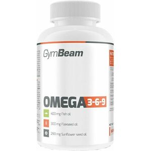 GymBeam Omega 3-6-9 240 kapslí 240 ks obraz