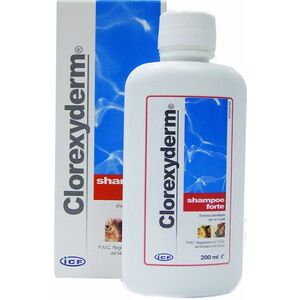 Clorexyderm Forte šampon pro zvířata 200 ml obraz