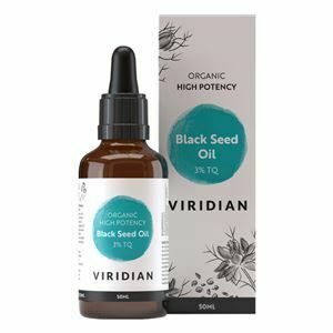 Viridian High Potency Black Seed Oil 3% TQ 50 ml obraz