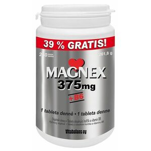 Magnex 375 mg + B6 250 tablet obraz