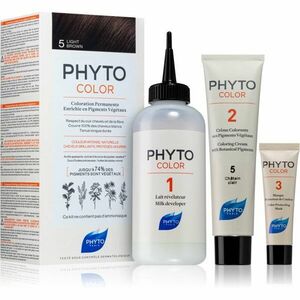 Phyto Color barva na vlasy bez amoniaku odstín 5 Light Brown 1 ks obraz