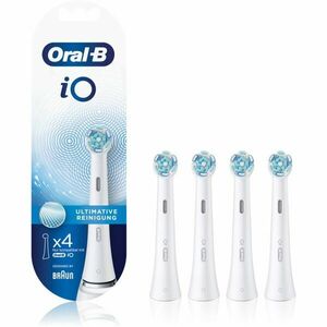 Oral B iO Ultimate Clean náhradní hlavice pro zubní kartáček White 4 ks obraz