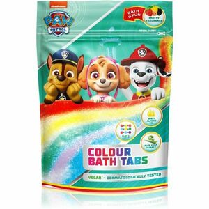 Nickelodeon Paw Patrol Colour Bath Tabs koupelový přípravek pro děti 9x16 g obraz