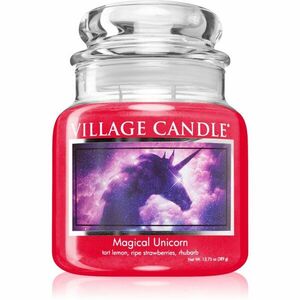 Village Candle Magical Unicorn vonná svíčka (Glass Lid) 389 g obraz