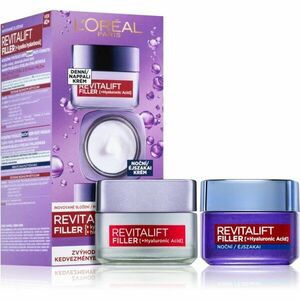 L’Oréal Paris Revitalift Filler denní a noční krém proti vráskám (s kyselinou hyaluronovou) obraz
