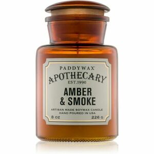 Paddywax Apothecary Amber & Smoke vonná svíčka 226 g obraz