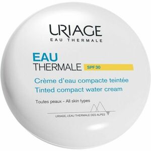 Uriage Eau Thermale Water Cream Tinted Compact SPF 30 hedvábný pudr pro sjednocení barevného tónu pleti 10 g obraz