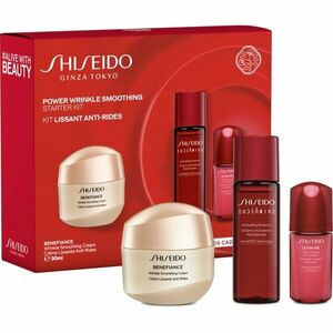 Shiseido Benefiance Power Wrinkle Smoothing Starter Kit dárková sada (pro zralou pokožku) obraz
