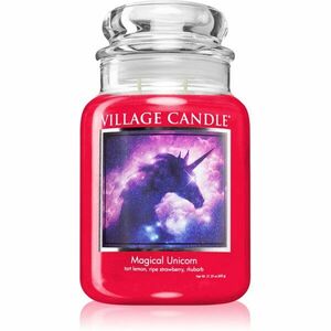 Village Candle Magical Unicorn vonná svíčka (Glass Lid) 602 g obraz