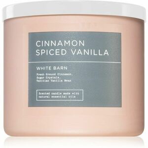 Bath & Body Works Cinnamon Spiced Vanilla vonná svíčka 411 g obraz