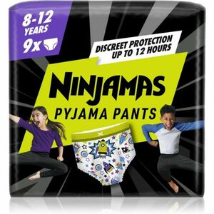 Pampers Ninjamas Pyjama Pants pyžamové plenkové kalhotky 27-43 kg Spaceships 9 ks obraz