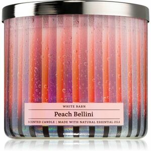 Bath & Body Works Peach Bellini vonná svíčka 411 g obraz