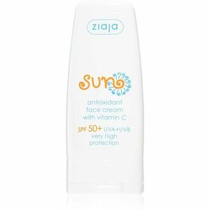 Ziaja Sun antioxidační pleťový krém s vitaminem C SPF 50+ 50 ml obraz