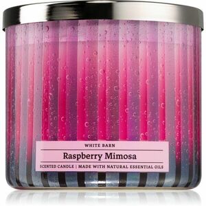 Bath & Body Works Raspberry Mimosa vonná svíčka 411 g obraz