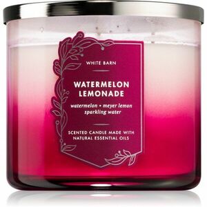 Bath & Body Works Watermelon Lemonade vonná svíčka 411 g obraz