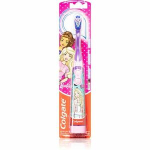 Colgate Kids Barbie bateriový dětský zubní kartáček extra soft 1 ks obraz