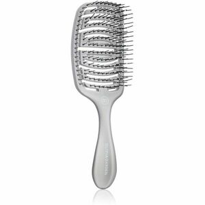 Olivia Garden ESSENTIAL CARE FLEX Medium Hair Bristles kartáč na vlasy Ice Grey 1 ks obraz