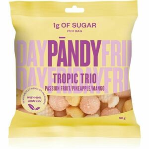 Pändy Candy Tropic Trio želé bonbóny bez přidaného cukru 50 g obraz