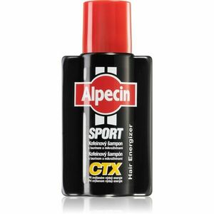 Alpecin Sport CTX kofeinový šampon proti vypadávání vlasů při zvýšeném výdeji energie 75 ml obraz