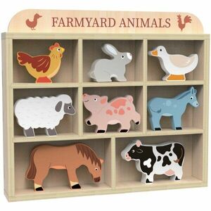 Dvěděti Farmyard Animals sada hraček 3y+ 8 ks obraz