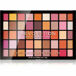 Makeup Revolution Maxi Reloaded Palette paletka pudrových očních stínů odstín Big Big Love 45x1.35 g obraz