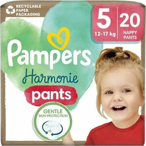 Pampers Harmonie Pants Size 5 plenkové kalhotky 12-17 kg 20 ks obraz