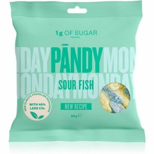 Pändy Candy Sour Fish želé bonbóny bez přidaného cukru 50 g obraz