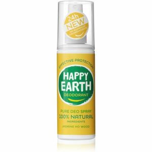 Happy Earth 100% Natural Deodorant Spray Jasmine Ho Wood deodorant 100 ml obraz
