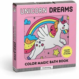 Mudpuppy Color Magic Bath Book Unicorn Dreams knížka do vody 0+ y 1 ks obraz