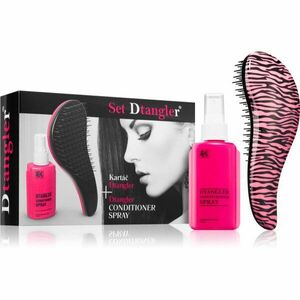 Brazil Keratin Dtangler Conditioner spray set RED POINT dárková sada Zebra Pink(pro snadné rozčesání vlasů) obraz