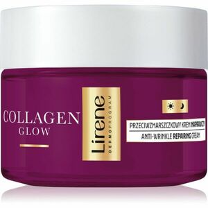 Lirene Collagen Glow 70+ protivráskový a regenerační krém pro výživu pleti a udržení její přirozené hydratace 50 ml obraz