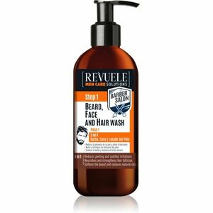 Revuele Men Care Solutions Barber Salon šampon na vlasy a vousy 3 v 1 300 ml obraz