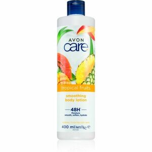 Avon Care Tropical Fruits vyhlazující tělové mléko 400 ml obraz