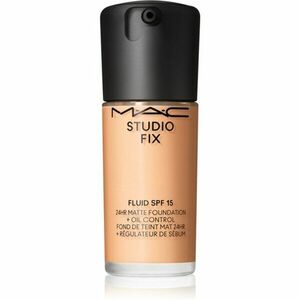 MAC Cosmetics Studio Fix Fluid SPF 15 24HR Matte Foundation + Oil Control matující make-up SPF 15 odstín NC18 30 ml obraz