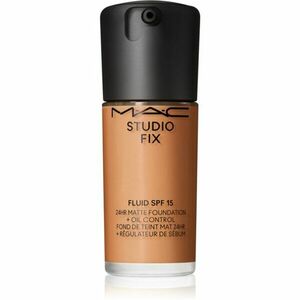 MAC Cosmetics Studio Fix Fluid SPF 15 24HR Matte Foundation + Oil Control matující make-up SPF 15 odstín NC45 30 ml obraz