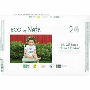ECO by Naty Nappies Mini Size 2 jednorázové EKO pleny 3-6 kg 33 ks obraz
