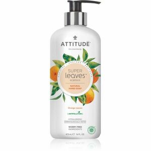 Attitude Super Leaves Orange Leaves přírodní tekuté mýdlo na ruce s detoxikačním účinkem 473 ml obraz