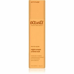 Attitude Oceanly Night Cream rozjasňující noční krém s vitaminem C 30 g obraz