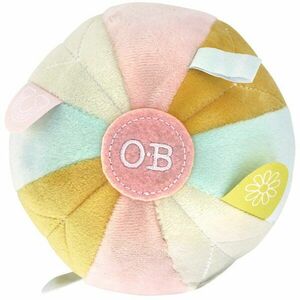 O.B Designs Sensory Ball plyšová hračka Autumn Pink 3m+ 1 ks obraz