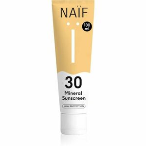 Naif Sun Mineral Sunscreen SPF 30 ochranný krém na opalování SPF 30 100 ml obraz
