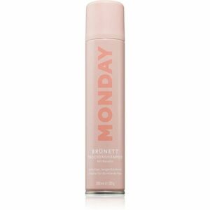 MONDAY Brunette Dry Shampoo suchý šampon pro tmavé vlasy s keratinem 200 ml obraz