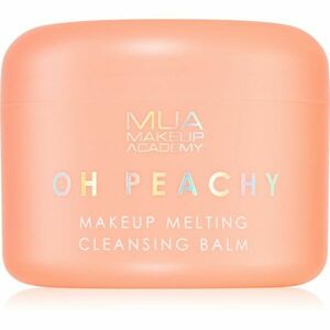 MUA Makeup Academy Oh Peachy odličovací balzám s obsahem oleje s vůní broskve 70 g obraz