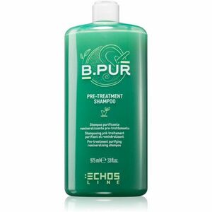 Echosline B. PUR PRE - TREATMENT SHAMPOO hloubkově čisticí šampon pro suché a nepoddajné vlasy 975 ml obraz