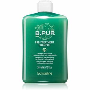 Echosline B. PUR PRE - TREATMENT SHAMPOO hloubkově čisticí šampon pro suché a nepoddajné vlasy 385 ml obraz