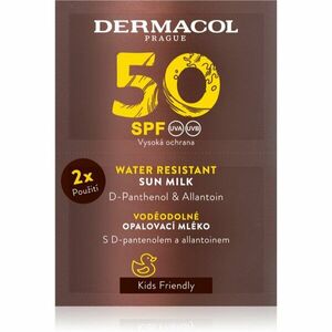Dermacol Sun Water Resistant voděodolné mléko na opalování SPF 50 2x15 ml obraz