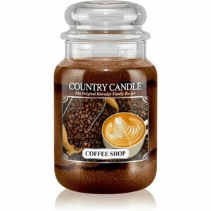Country Candle Coffee Shop vonná svíčka 652 g obraz