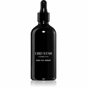 CBD Star Cosmetics BODY OIL SERUM intenzivní omlazující sérum na tělo 100 ml obraz