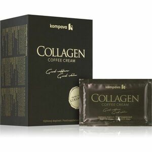 Kompava Collagen Coffee Cream kolagen v sáčku 30x6 g obraz