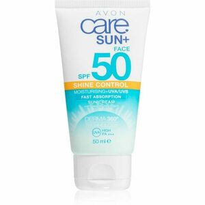 Avon Care Sun + matující krém na opalování SPF 50 50 ml obraz