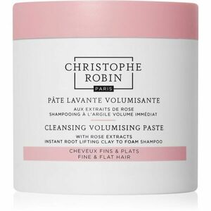 Christophe Robin Cleansing Volumizing Paste with Rose Extract exfoliační šampon pro objem vlasů 250 ml obraz